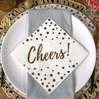 Cheers 72 Piece Party Tableware Set (24 Guests) | My Wedding Favors | Alternate Image 8