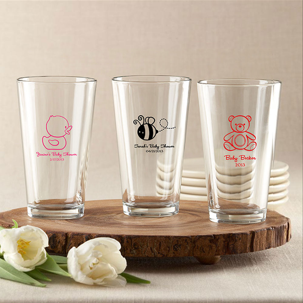 Beer Removal Service - Personalized - Etched - Pint Glass