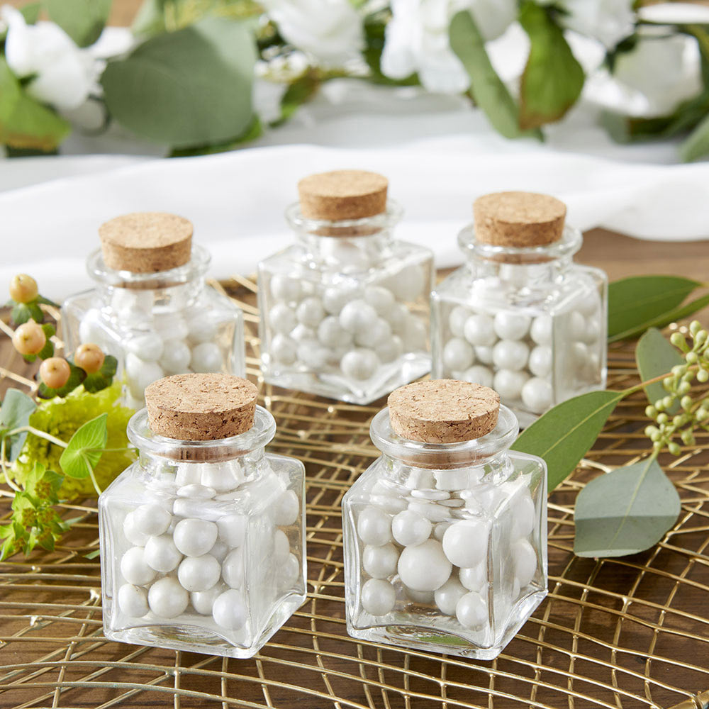 Small Glass Jars with Lids - Set of 12 Mini Glass Bottles with Corks for  Home Decoration Fall Decor Wedding & Party Favors, DIY Crafts, Potions,  Spices & Candy