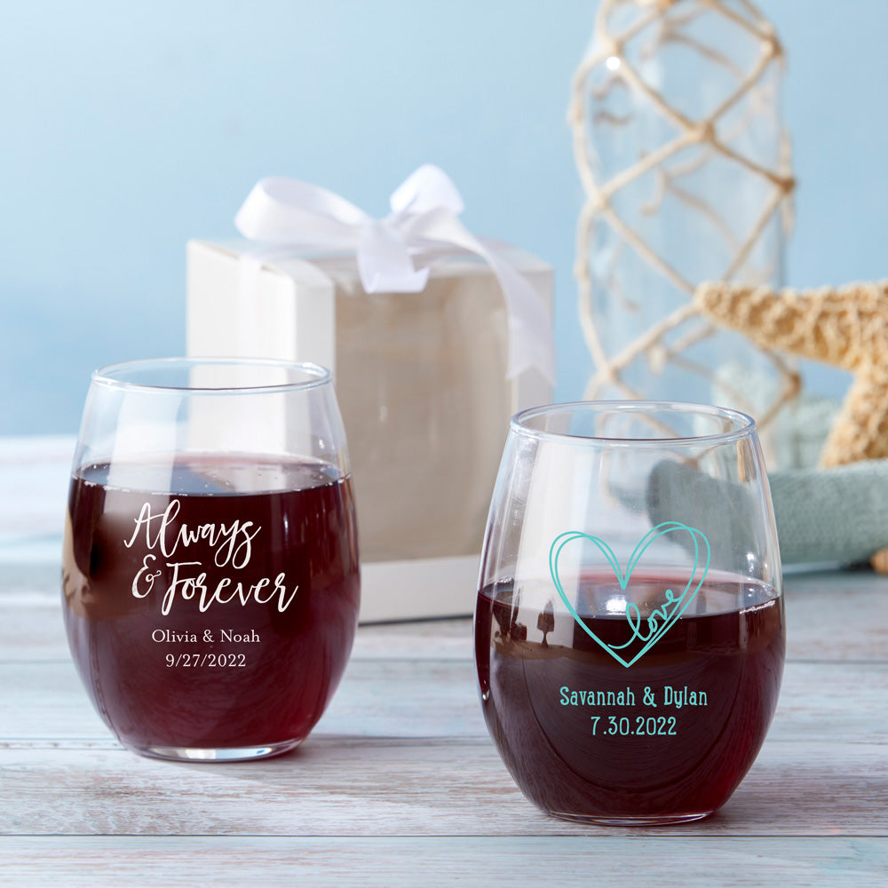 RorAem Stemless Wine Glass 17 oz Wine Gifts - It's Not Really