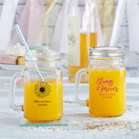 Wedding Party Cups Mason Jar Cup – Be Vocal Designs