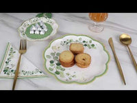 Botanical Garden 7 in. Premium Paper Plates (Set of 16)