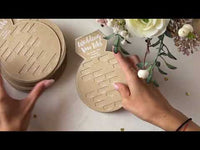 Kraft Bridal Shower Game Card - Ring Shape (Set of 50)